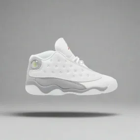 Air Jordan 13 Retro Wolf Grey 2023 Toddler DJ3004-160 White/Gray SZ 1C-3Y