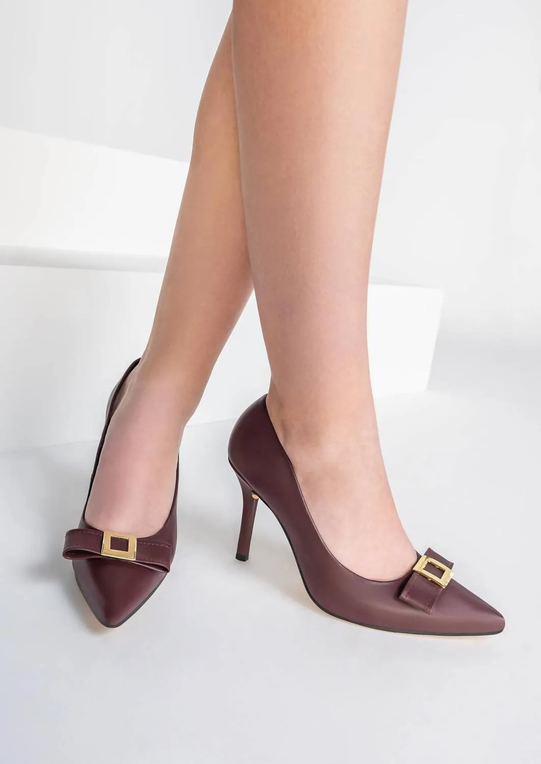 Andrea - Women's Fashion Bow Stiletto Pumps