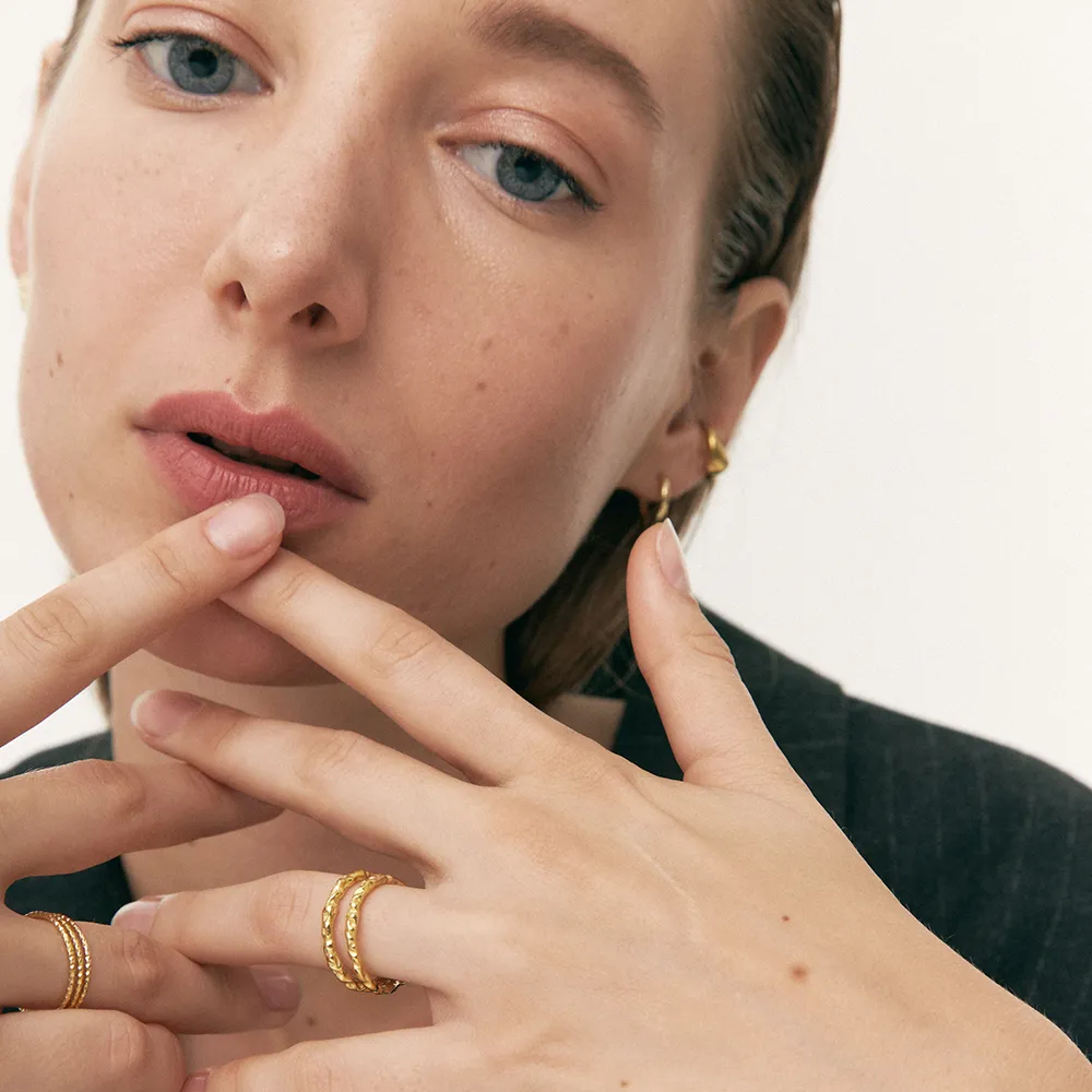 ANILLO TEXTURED MINIMAL