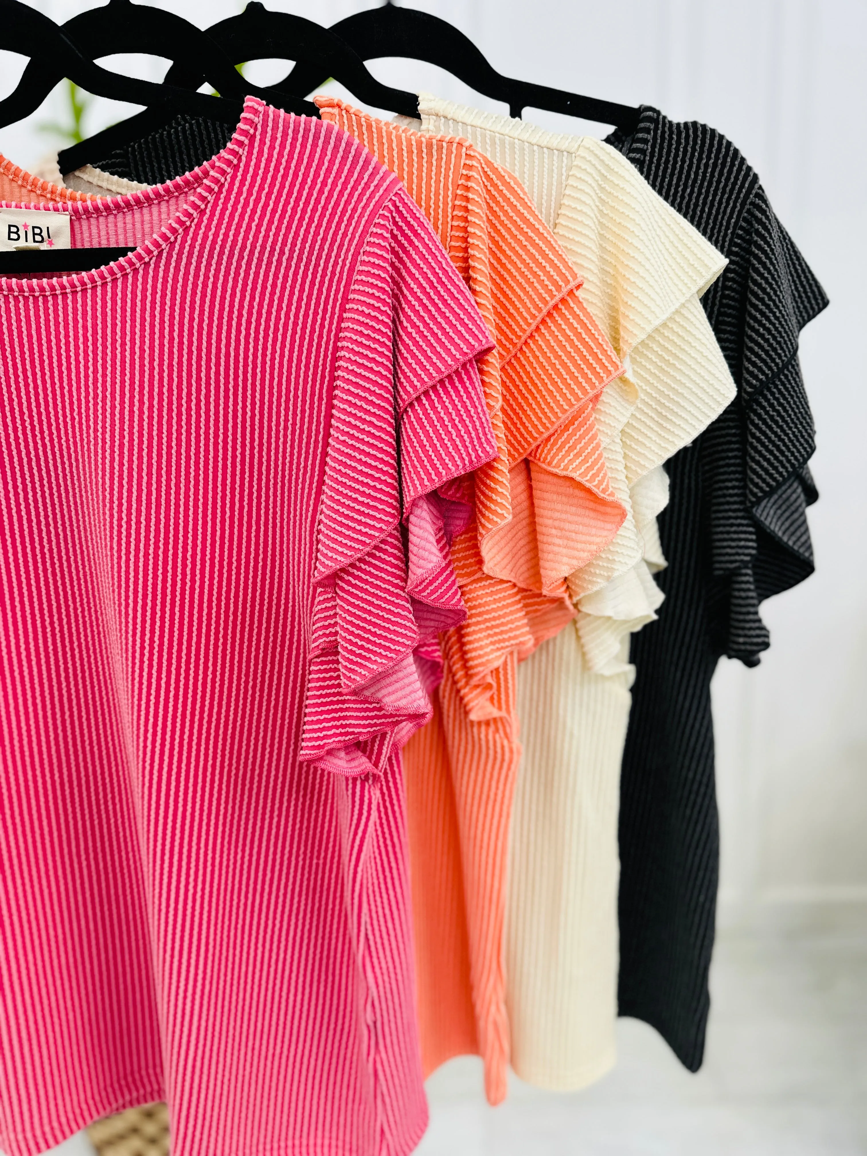 Behind The Scenes Top- Multiple Colors!