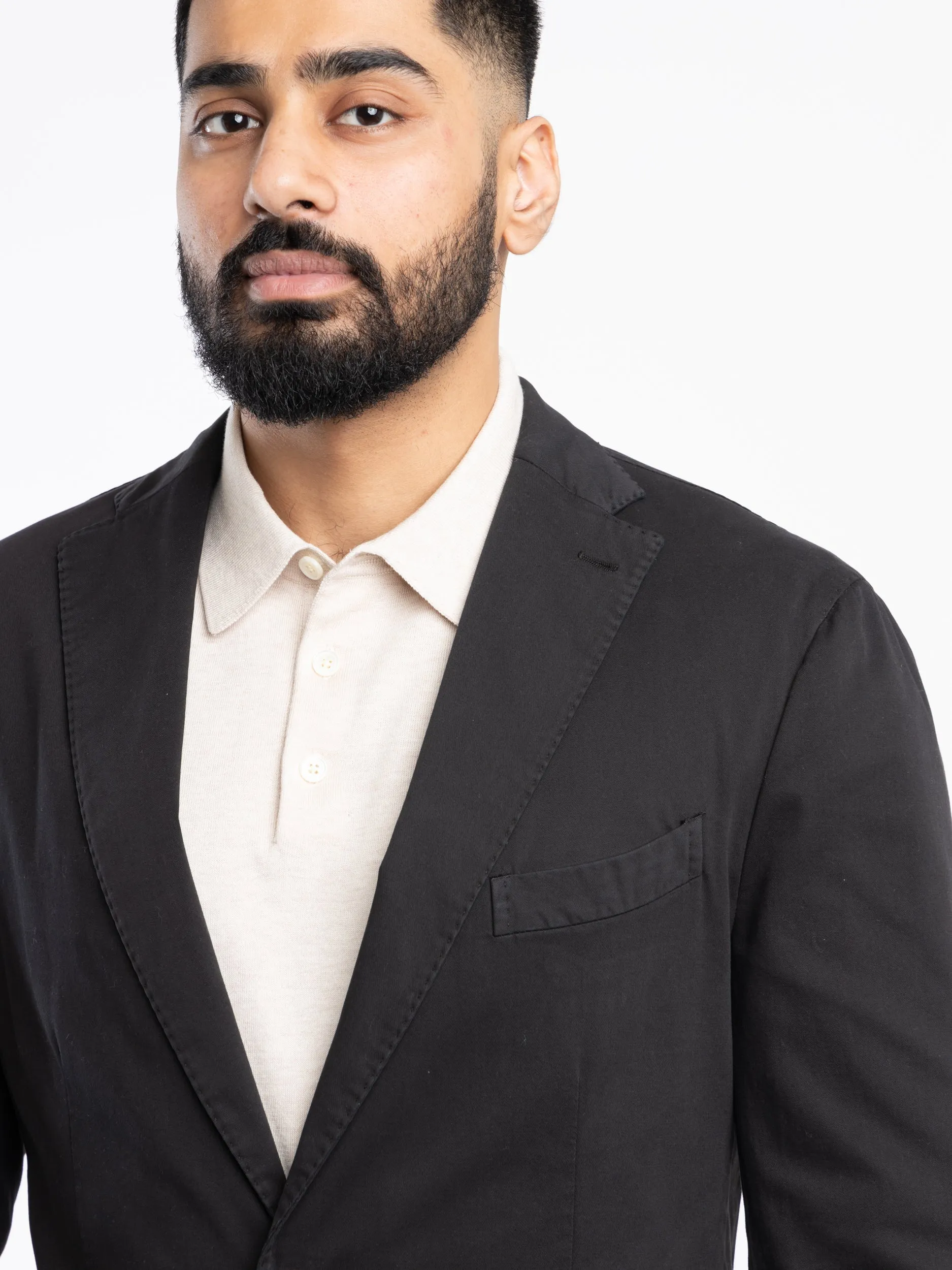 Black Cotton K-Suit