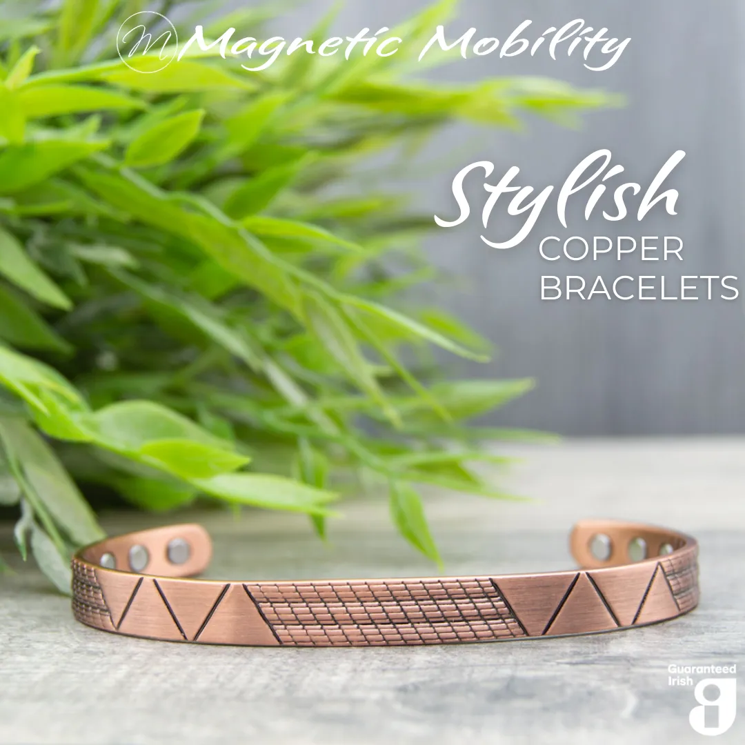 Copper Bracelet: Soloman Copper | Magnetic Mobility