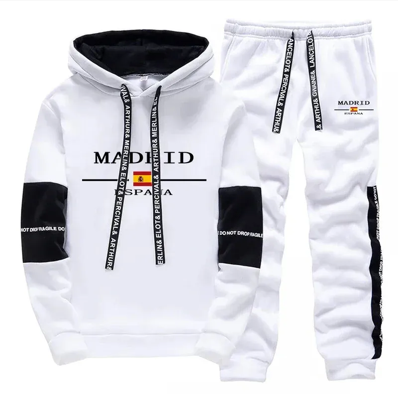 Fashion Autumn Winter Casual Comfortable Men's Sweatpants Hot Sales Hooded Daily Sports Sweatshirts for Men Hoodies Long Sleeves