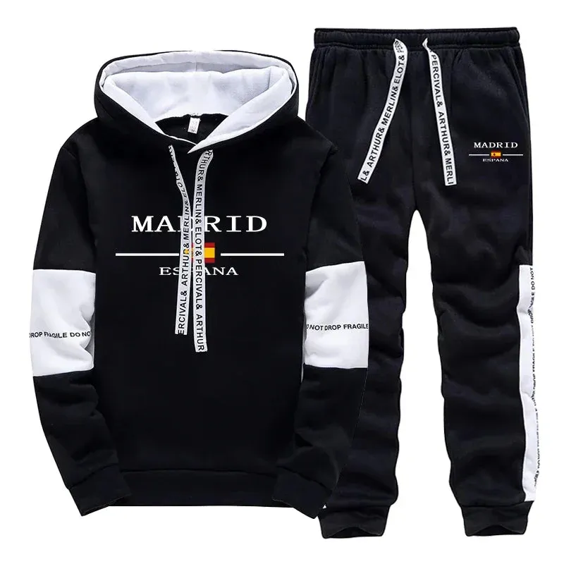 Fashion Autumn Winter Casual Comfortable Men's Sweatpants Hot Sales Hooded Daily Sports Sweatshirts for Men Hoodies Long Sleeves