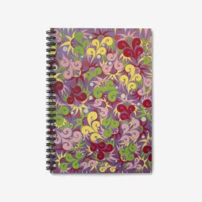 Floral Dynamic Spiral Notebook