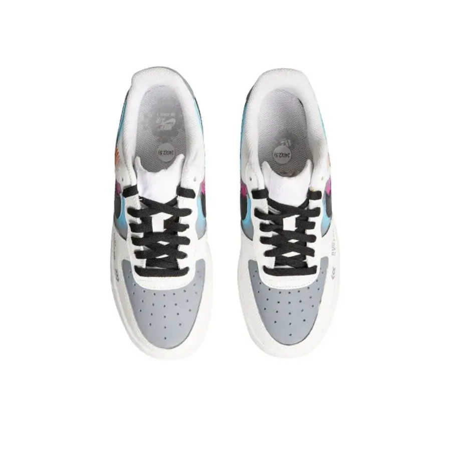 Gray Purple Blue Black Custom Air Force 1