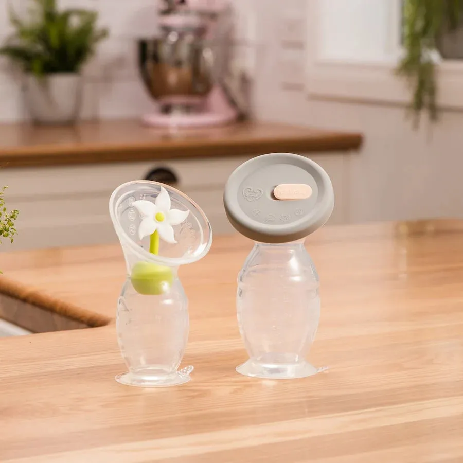 Haakaa Silicone Breast Pump with Suction Base & Silicone Cap 150ml
