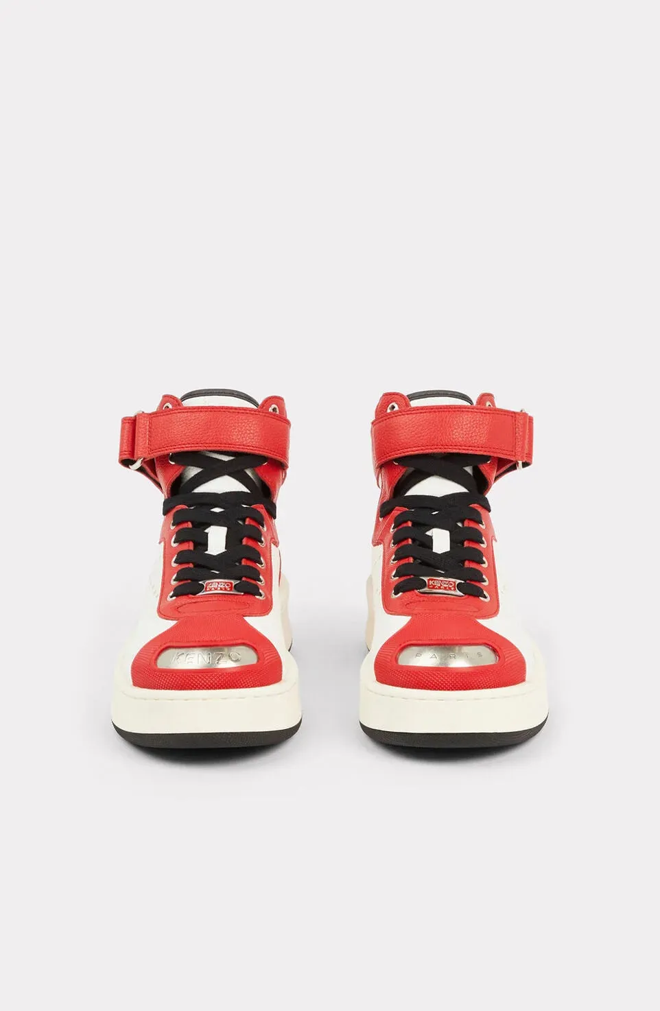 Kenzo Hoops High-Top Trainers Men Medium Red