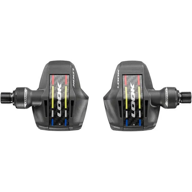 LOOK KEO BLADE CARBON CERAMIC Ti Pedals - Single Sided Clipless, Titanium, 9/16", Black