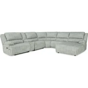 McClelland 6 Piece Reclining Sectional