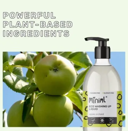 Miniml Washing Up liquid 500ml Glass Pump