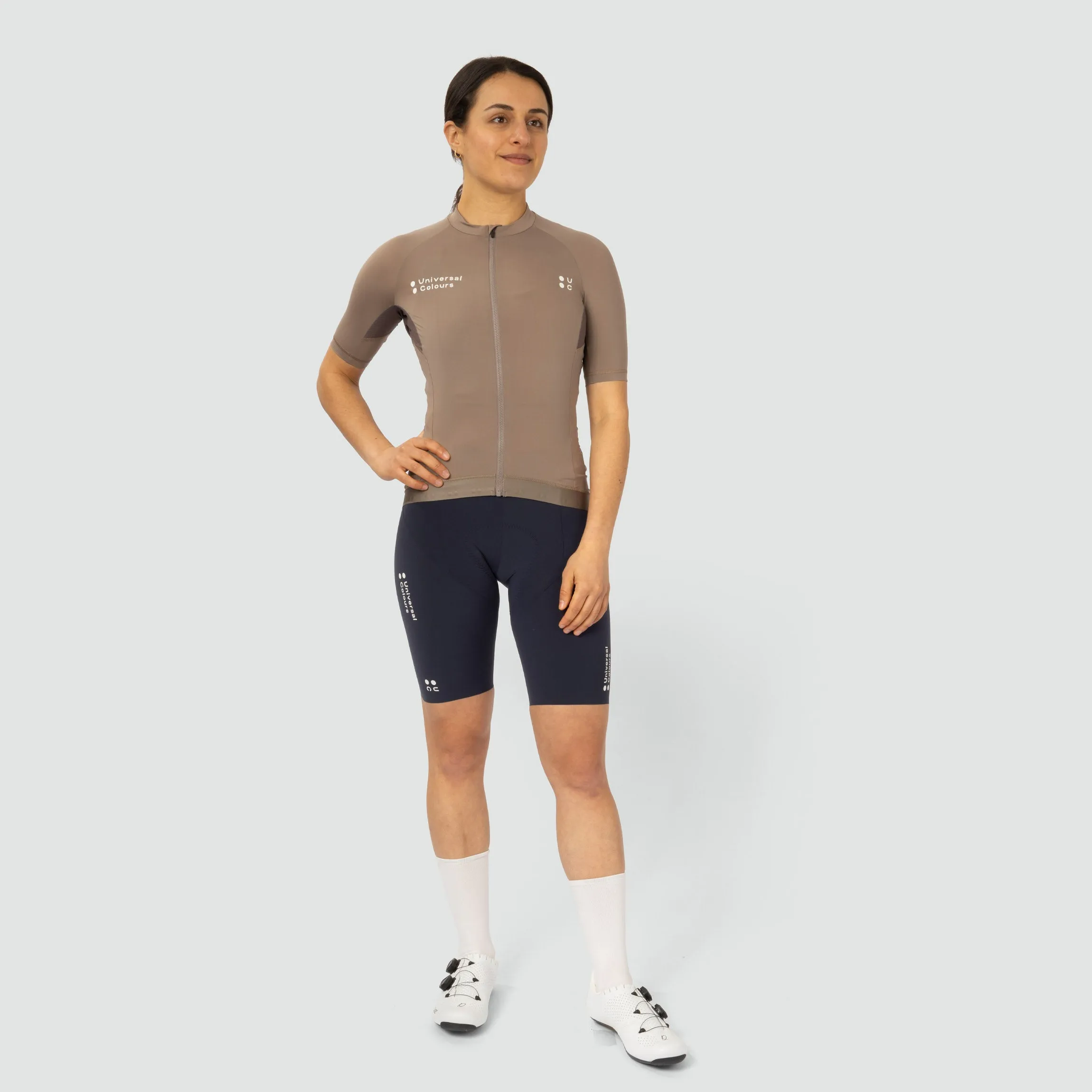 Mono Womens Short Sleeve Jersey - Portobello Grey