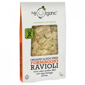 Mr Organic Organic & Egg Free Formaggio Ravioli 250g