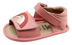 Old Soles Girl's 0065 Rainbow Bambini Sandals - Rossini/Bright Red/Copper/Cream
