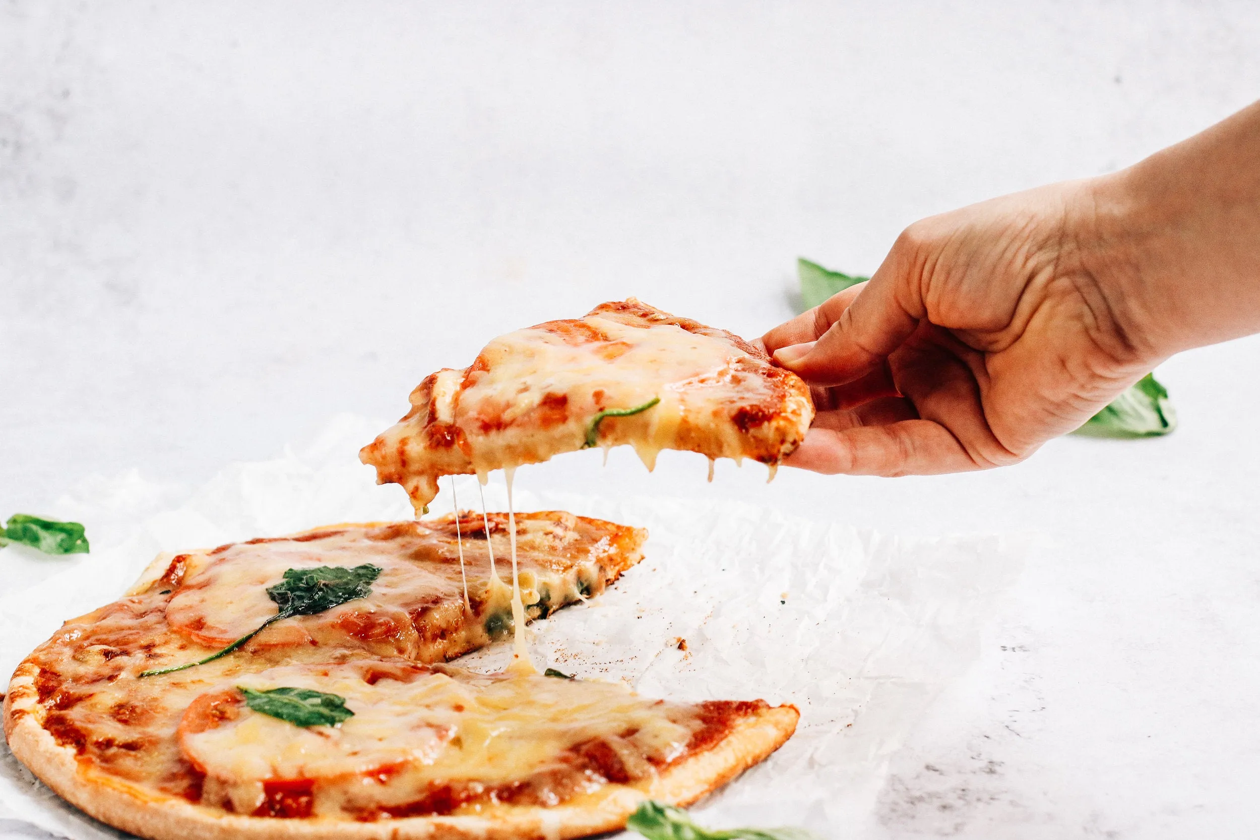 One Planet Pizza Sourdough Margherita Plant-Based Pizza 300g