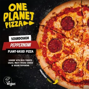 One Planet Pizza Sourdough Peppernomi Plant-Based Pizza 310g