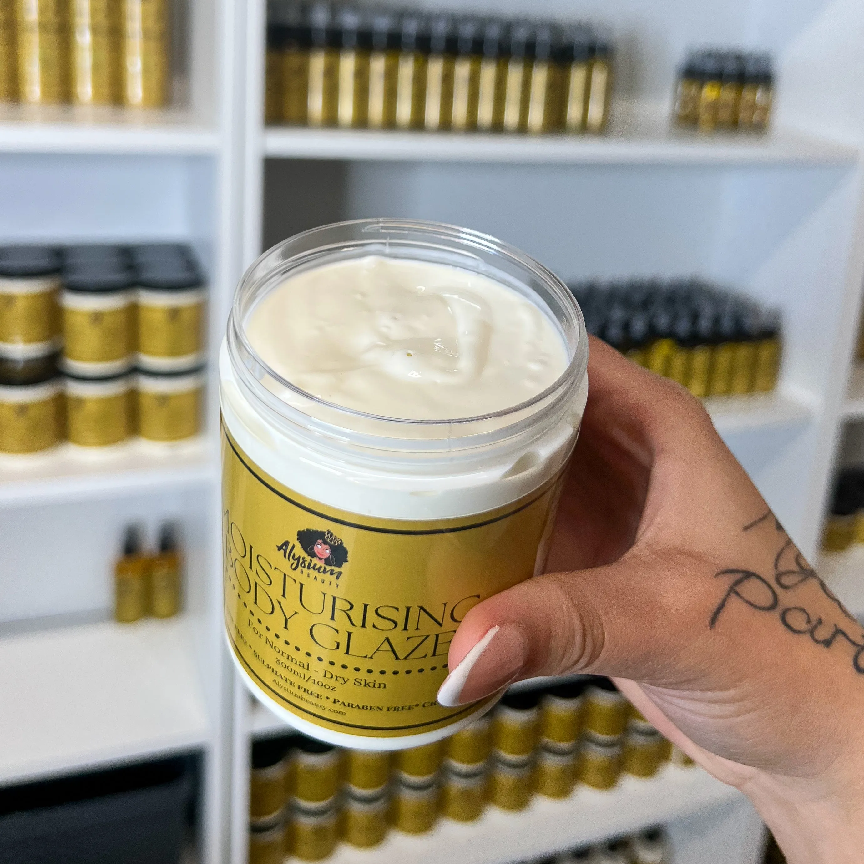 Plant Based Moisturising Hand & Body Glaze - NEW FORMULA