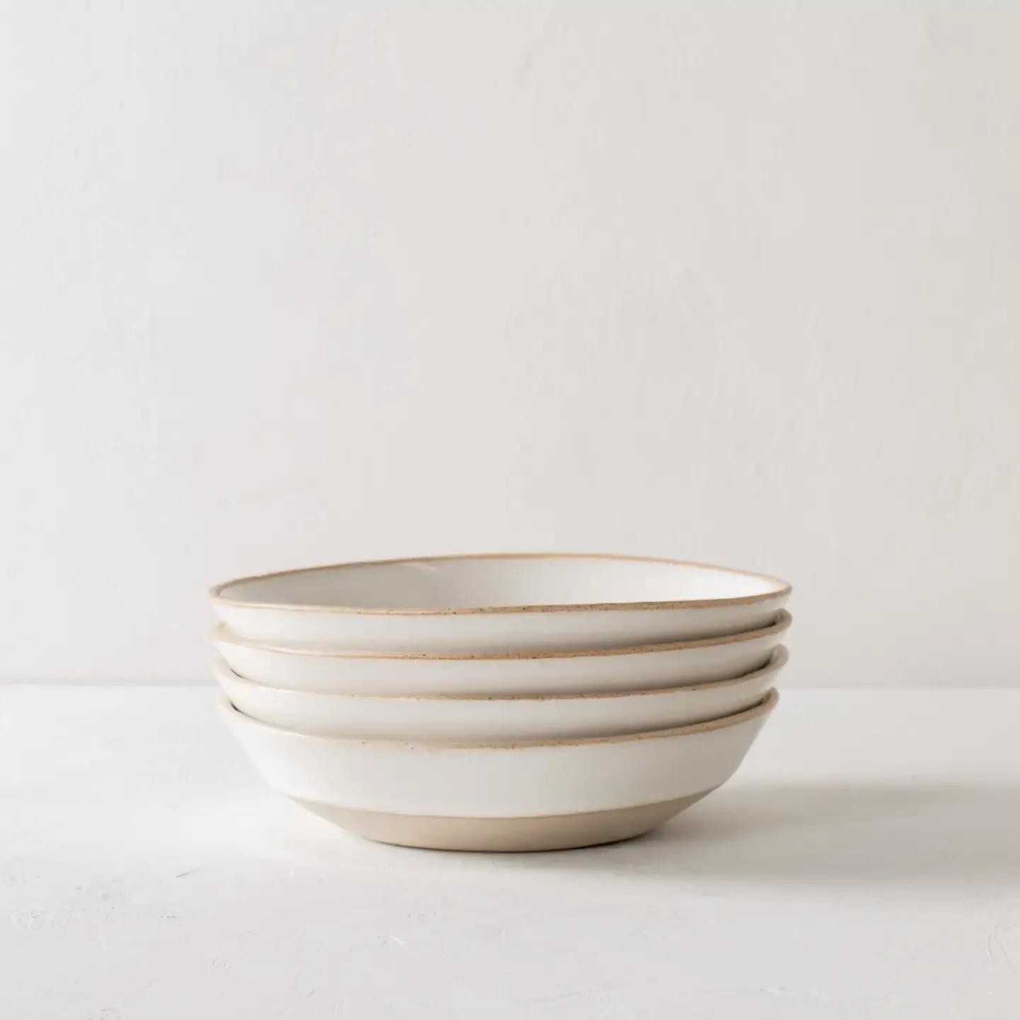 Sand Minimal Pasta Bowl
