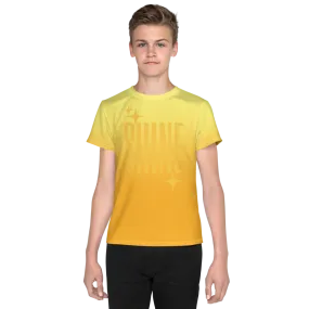 Shine Ghost Text Unisex Youth Tee