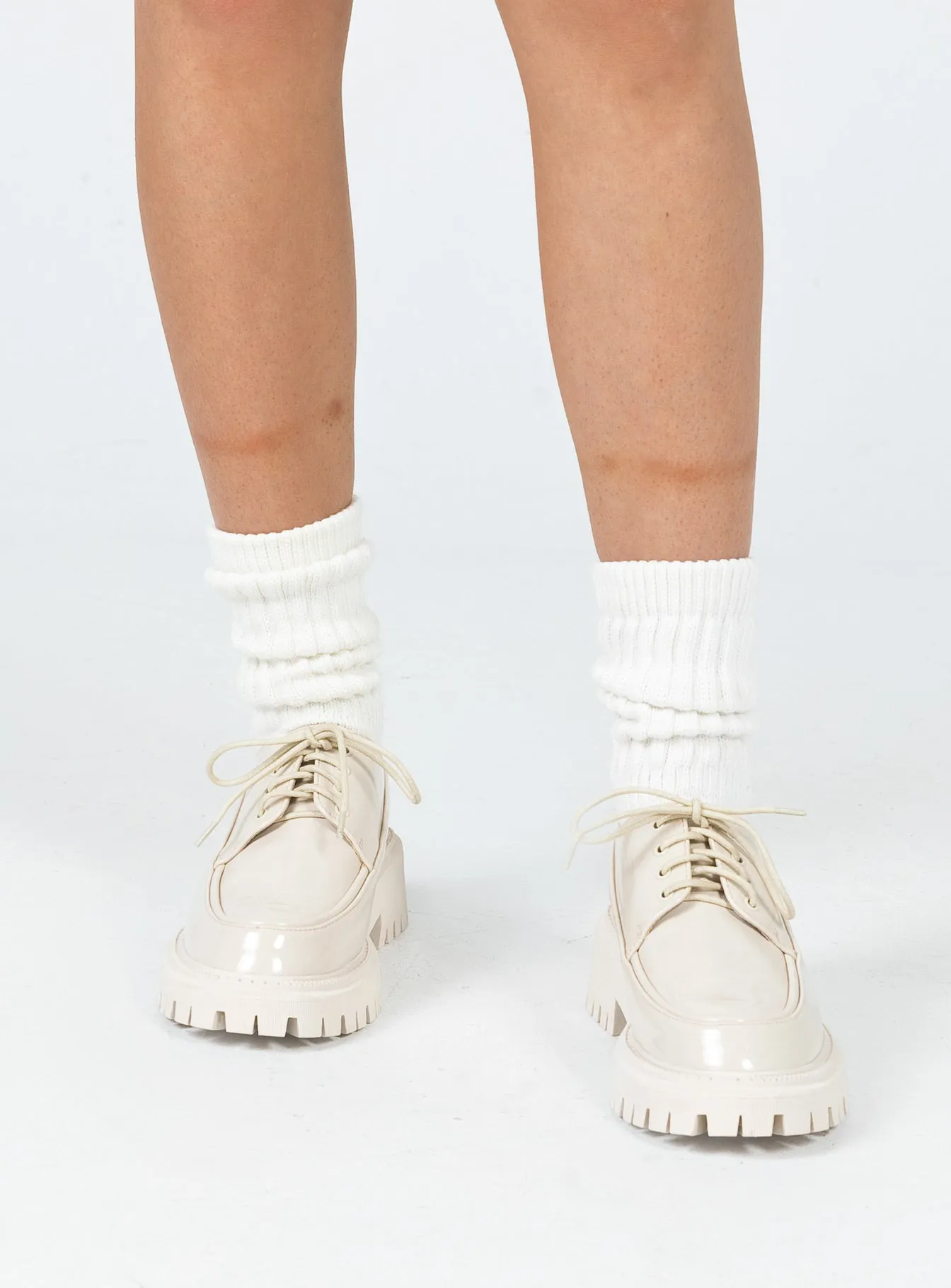 Therapy Exie Flats Off White