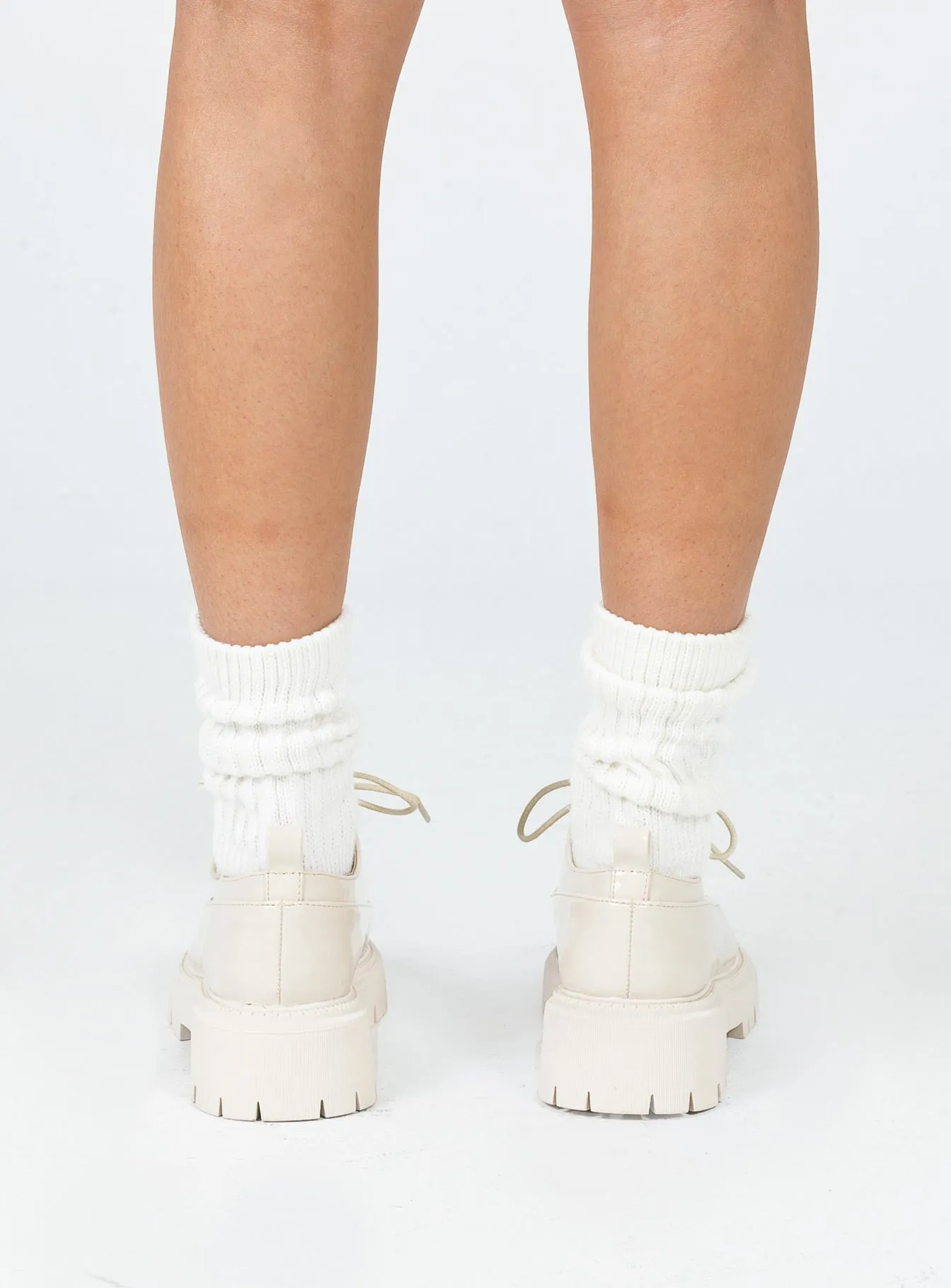 Therapy Exie Flats Off White