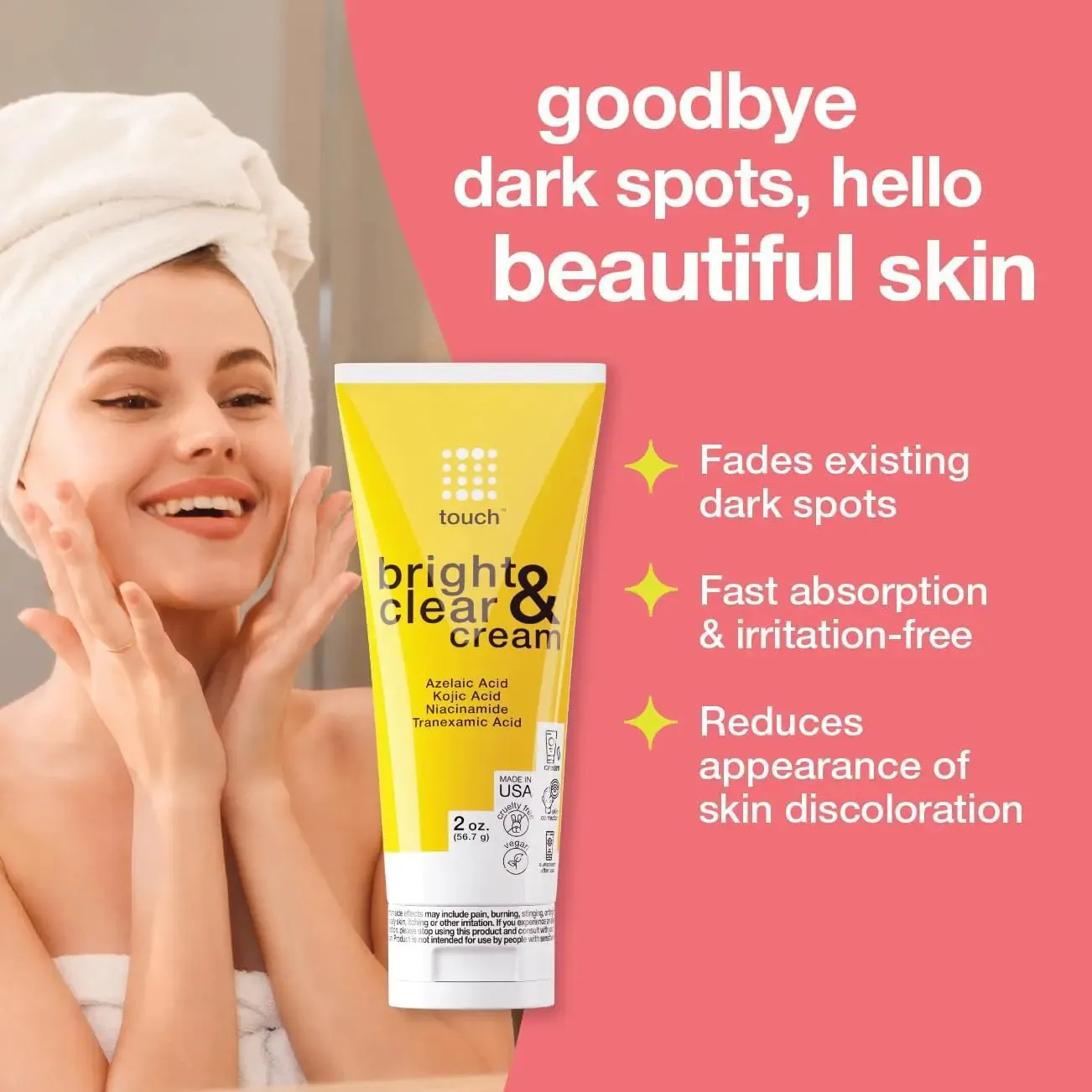 Touch Bright and Clear Cream 60ml