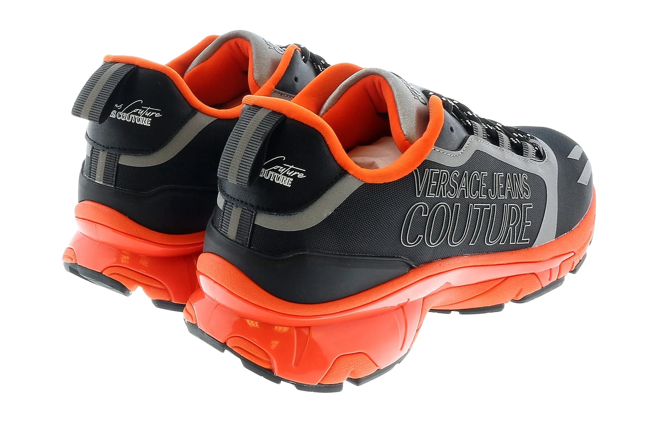 Versace Jeans Couture Black Signature Fashion Sneakers-