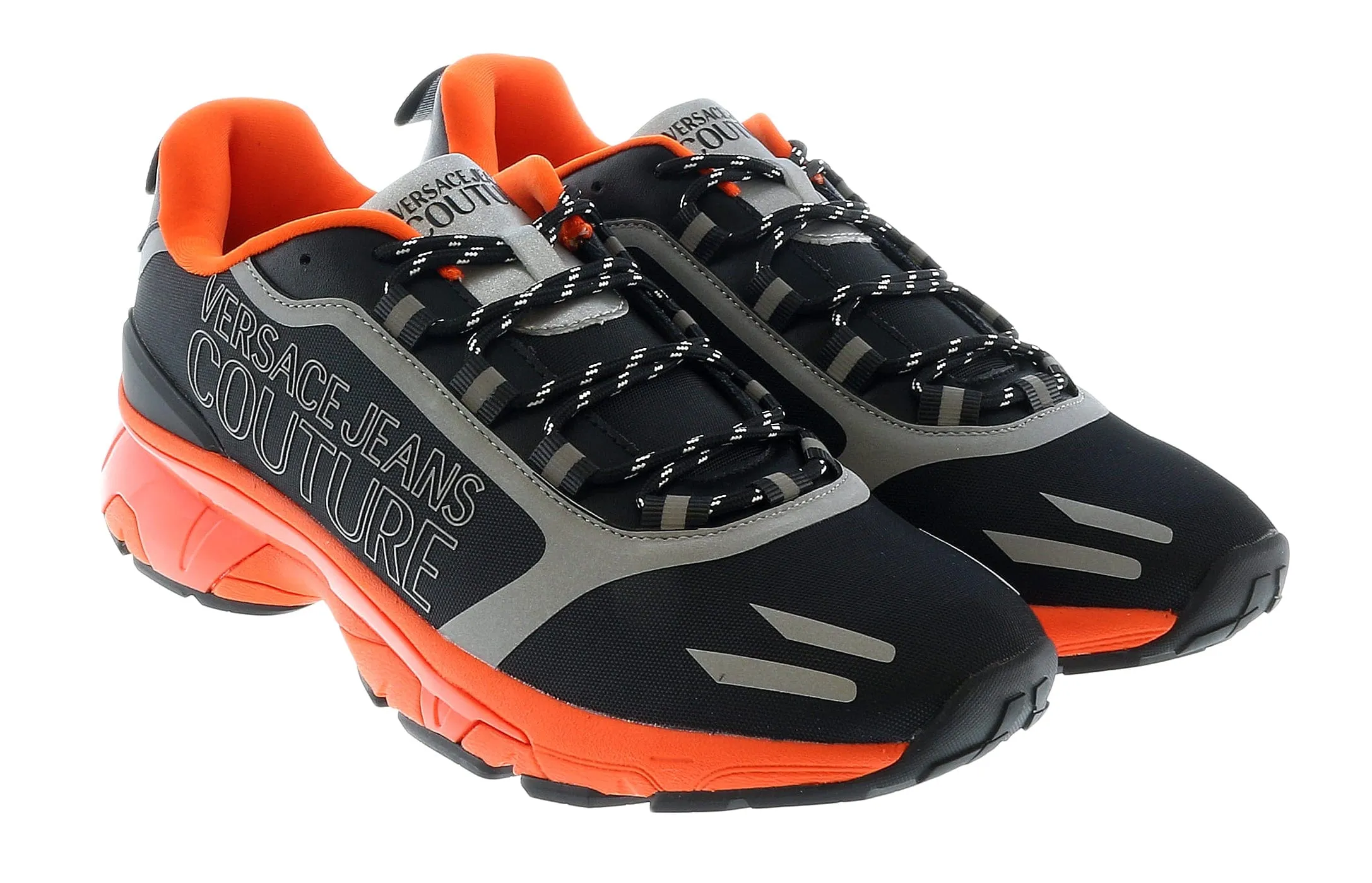 Versace Jeans Couture Black Signature Fashion Sneakers-