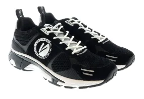 Versace Jeans Couture Black V- Logo Fashion Sneakers-